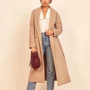 Reformation Greenwich Coat Size S